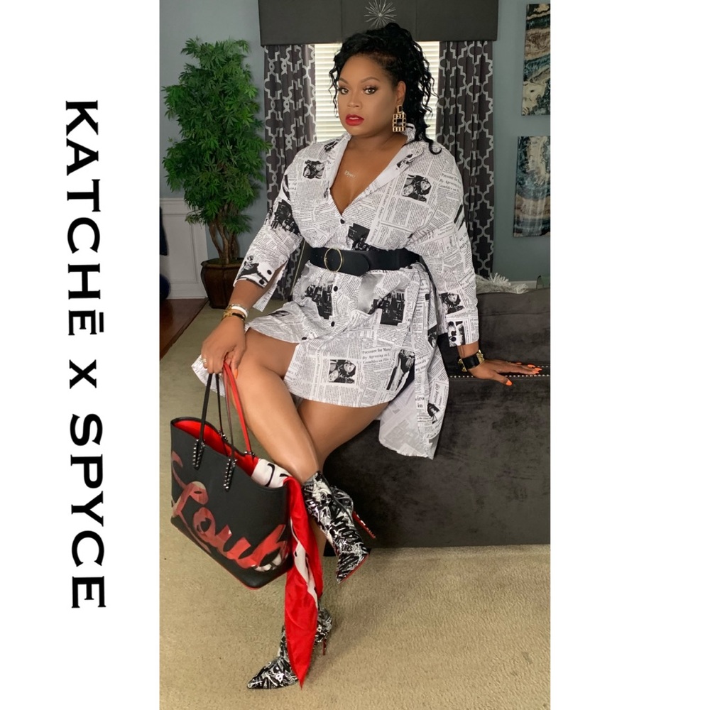 Extra extra shirt dress